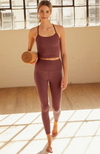 Spacedye High Waist Midi Legging