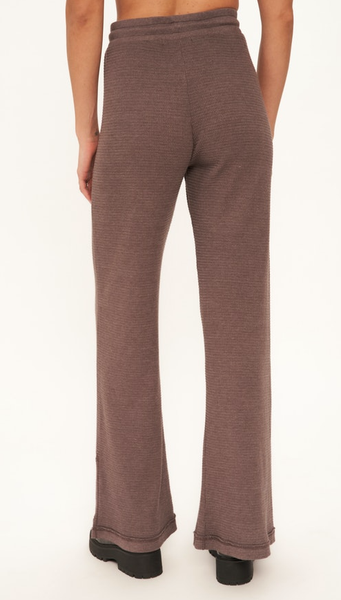 Thermal Side Slit Pant