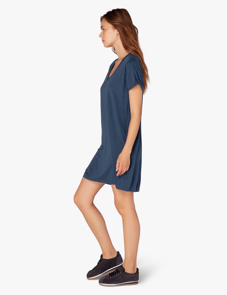 Side view of the Beyond Yoga Northstar Dress 