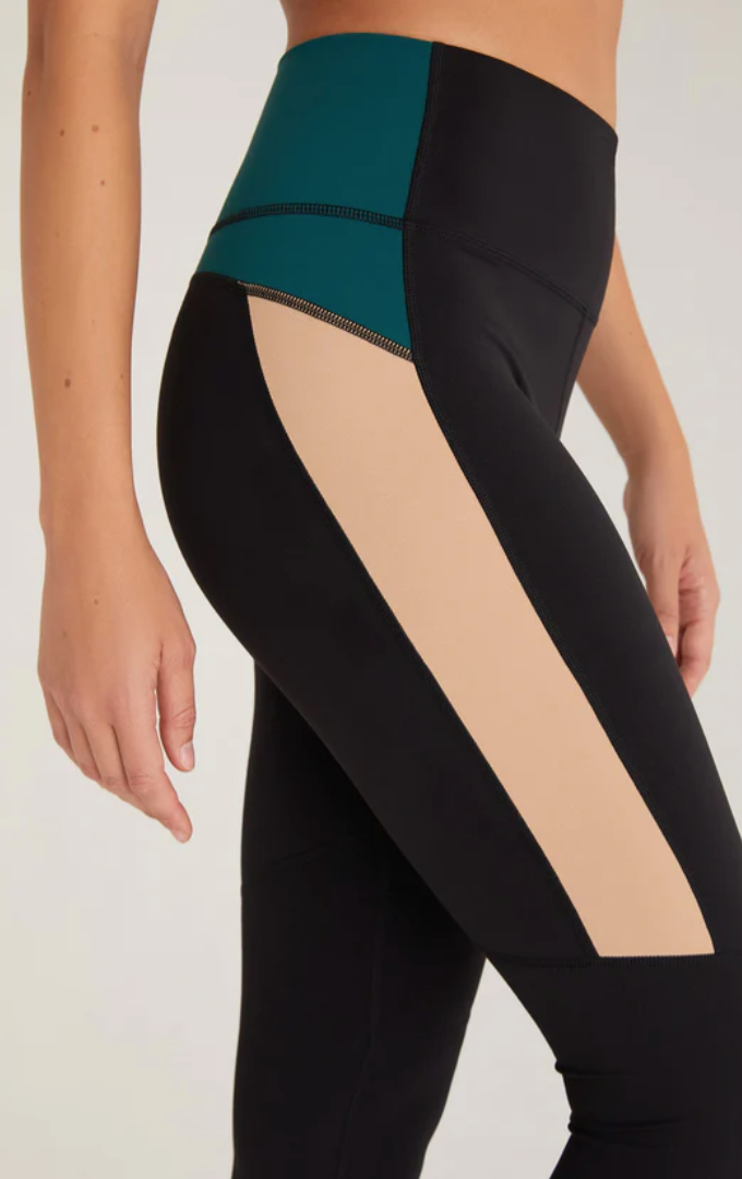 Power Color Block 7/8 Legging