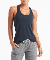 View of the Vuori Lux Performance Tank Top