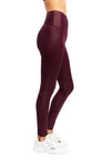 Goldsheep Long Legging - Wet Maroon Shine 